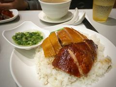 驰名烧鹅双拼饭-深井陈记烧鹅酒家(新填地街店)