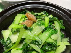 油渣烧青菜-卯时·龙光雅宴·精致锡帮菜(惠山古镇店)