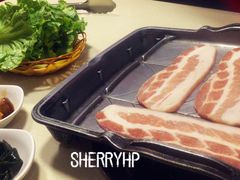 烤五花肉-郑阿姨的家·이모네·韩料&烤肉(武川路店)