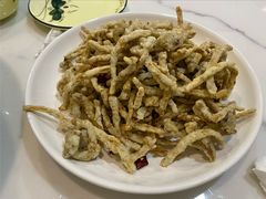 干炸茶树菇-老四川平头酸菜鱼(衙前店)