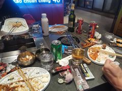 -河坝烧烤串城(金达莱店)