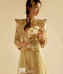 点击看大图 -艾拉·女王婚纱礼服馆