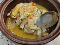 煎豆腐焖荷包蛋-湘桂人酒楼(西便门店)