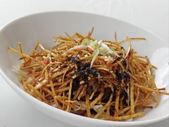荔浦芋丝捞拌海蜇-柴门·头啖汤(天安千树店)