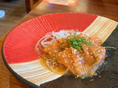 凉拌三文鱼-鸟鹏烧鸟居酒屋(仁恒梦中心店)