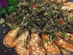 普洱茶焗大虾-香巴拉云南餐厅(华莱坞店)