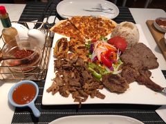 两个人烤肉-伊斯坦布尔土耳其清真咖啡餐厅