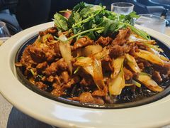 炙子羊肉-柿合缘新京菜(国金中心商场店)