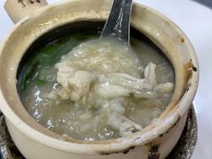 -长城砂煲田鸡粥