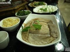好大片的毛肚-蜀九香火锅(玉林店)