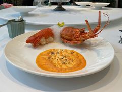 宫爆龙虾仔配虾脑蒸蛋-西郊5号·Maggie 5