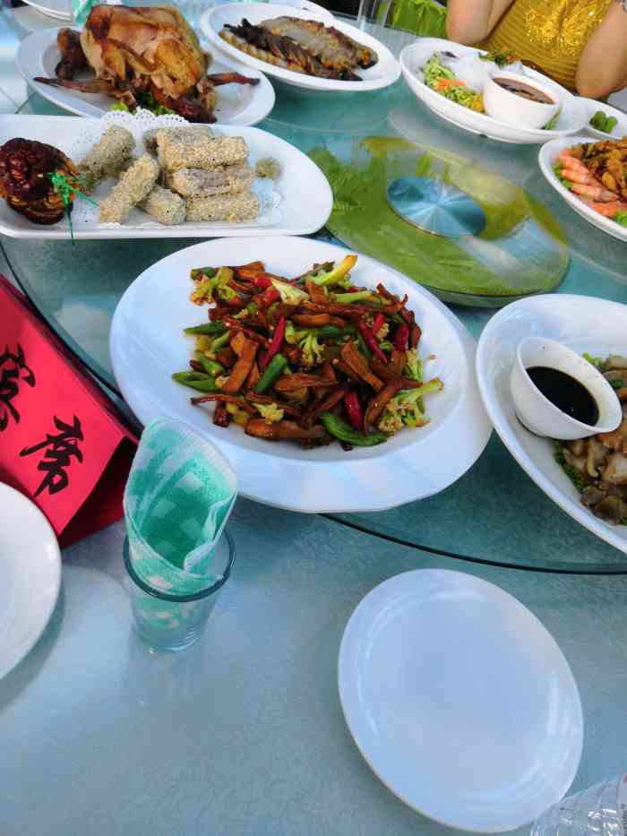 打分 参加妈妈单位同事家孩子的升学宴,环境还行 ,但是菜不咋好吃,不