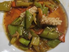 爆炒鱿鱼花-华春餐馆(鱼山路店)