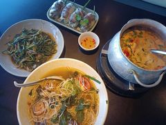 马拉盏炒通菜-大头虾越式风味餐厅(光明广场店)