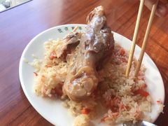 豪华羊腿饭-巴依家新疆手抓饭(菱角湖万达店)