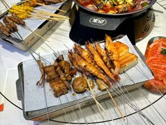 -宝记烧烤·碳锅羊肉·羊蝎子火锅·夜食社(文体路创始店)