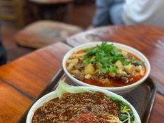 油泼菠菜面-老陈婆手工面庄