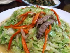 甘蓝扒虾爬子肉-那家老院子东北菜·饺子·小鸡炖蘑菇(艳华街店)