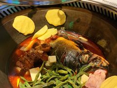 松花鱼锅-天然居铁锅炖(五路居店)