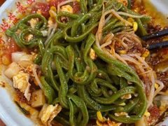 特色三合一-手擀菠菜面(西康路店)