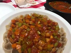 浇汁莜面-西贝(吴江路湟普汇店)