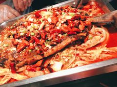香辣味烤鱼-鸣记脆皮烤鱼·海鲜烤鱼(三八广场店)