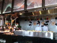 自助取餐区-万达文华酒店·48F云端窗景美食汇自助餐厅