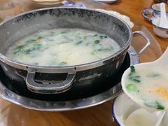 珍珠耗菜心粥-南记食粥坊·宵夜大排档(岭南分店)