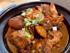 猪脚板栗煲-聪辉同安老美食饭店(大元路店)