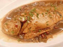 清蒸大黄鱼-渔中舟海鲜大排档(普陀沈家门店)
