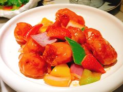 草莓咕嚕肉-岭南真味·匠心粤菜(K11店)