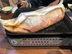 新品纸包鱼-庆峰龙虾烧烤(合肥一店)