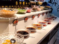 自助调料区-刘一锅筋头巴脑(太原连锁榆次印象城店)