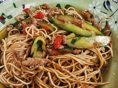 黄瓜炒肉-刘氏三和面馆