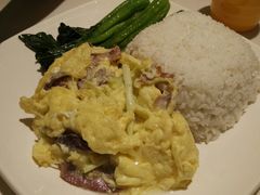 叉烧滑蛋炒饭-金利茶餐厅(中船汇店)