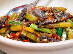 紫苏黄瓜炒黄鳝-湘中缘·湖南菜(娄底驻京办店)