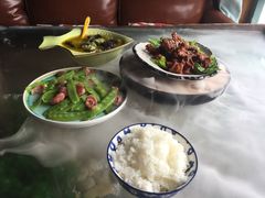 四季豆炒腊肠-西塘人家•黑金冠本地好店