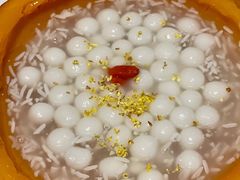 南瓜酒酿小圆子-玫瑰厅上海菜(兴国路店)