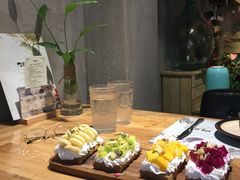 开放式水果三明治-麦甜创意轻食餐厅(西康路店)
