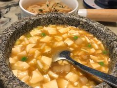石锅鸡汤豆腐-绿茶餐厅(乐峰广场店)