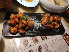 雪花糖醋里脊-绿茶餐厅(乐峰广场店)