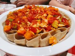 西红柿浇汁莜面-西贝(苏州绿宝广场店)