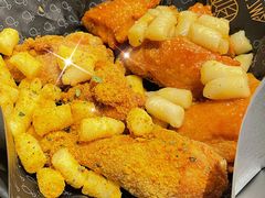 蒜香蜂蜜炸鸡-博欧姆新派韩国料理·炸鸡(艾尚店)