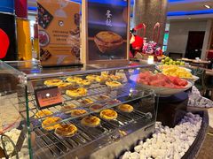 烤榴莲蛋挞-咖啡苑自助餐厅·中国大饭店