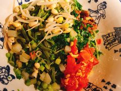 干拌菠菜面-汉唐宴长安食府