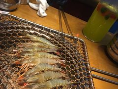 烤虾-老炉家木炭烤肉(长江国际店)