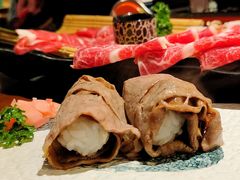 烤牛肉脸基尼寿司-魔丼屋(日月光店)