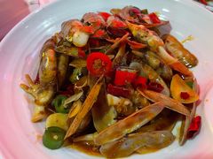 辣炒蛏子-虎虎龙虾大排档(双井店)