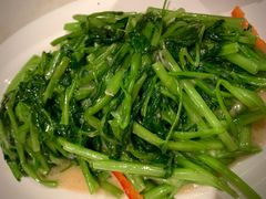 椒丝腐乳炒空心菜-肥仔文澳门猪骨煲(南京西路店)