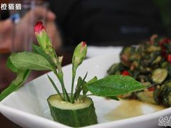 鸡胗炒瓜钱-乔家满族八大碗(流水沟店)